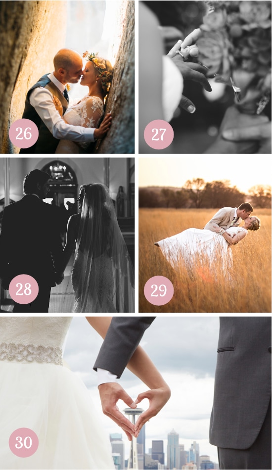 Must-Have Wedding Pictures