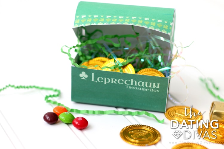 St. Patrick's Day Exercise Treasure Hunt Chest