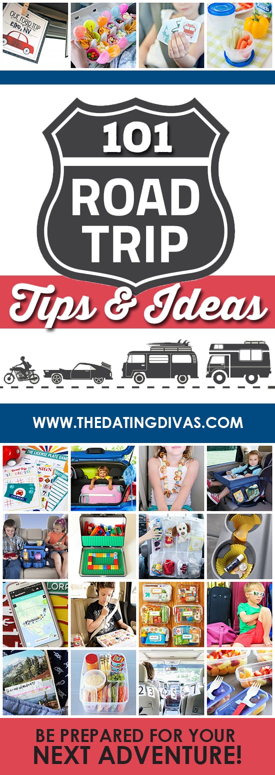 SO many awesome road trip tips and ideas to keep you sane this summer! #TheDatingDivas #RoadTripTips #LongRoadTripTips