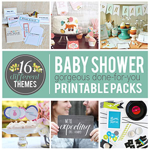 baby shower printables