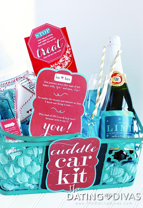 Cuddle Car Kit Basket with Printables