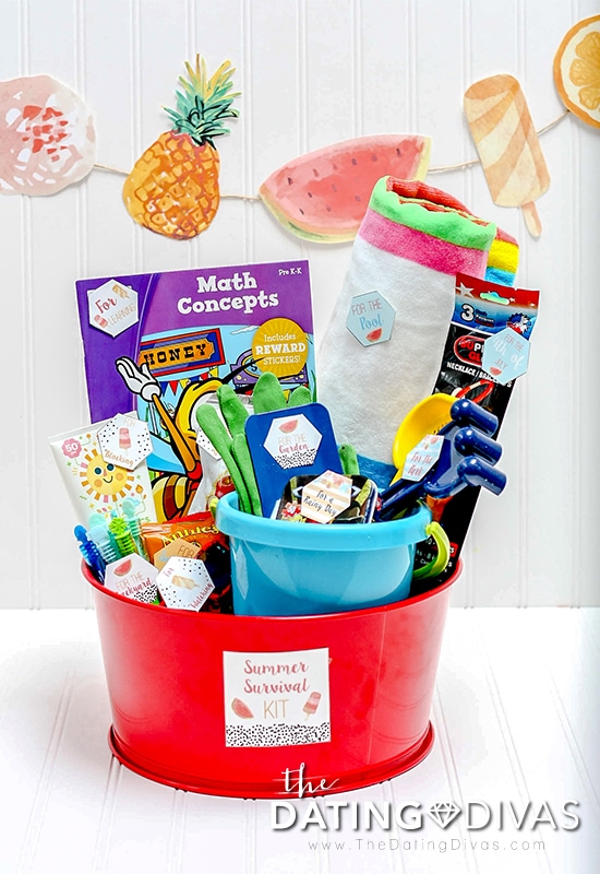 Summer Boredom Gift Basket Idea