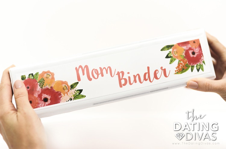 The Mom Binder, Binder Spine