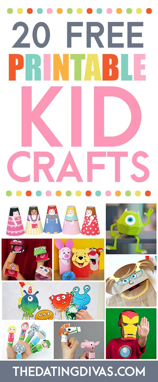 Printable Crafts For Kids 1