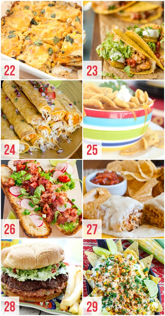 Dinner Ideas for Cinco de Mayo