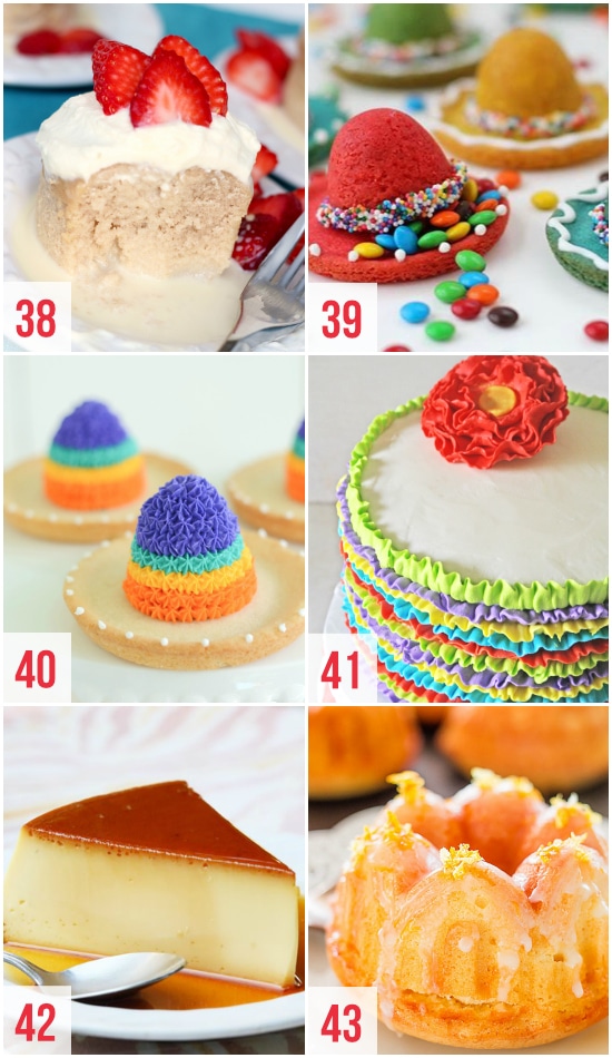 Colorful Cinco de Mayo Desserts