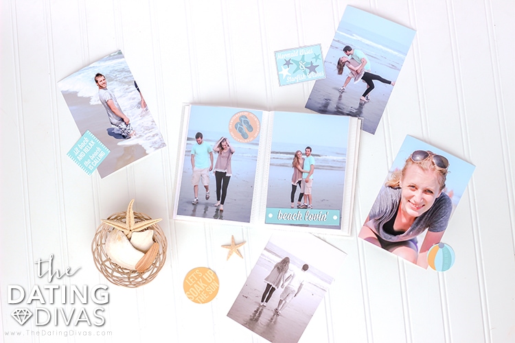 Beach Date Album Embellishments