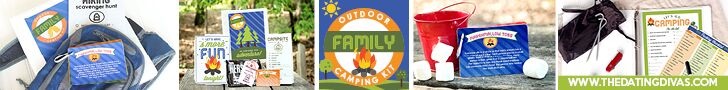 The cutest ideas for a family camp-out!