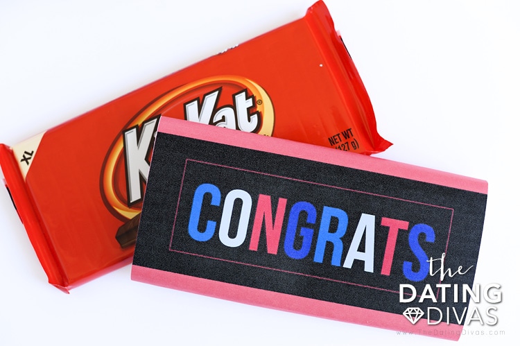 Free Printable Congratulations Candy Wrappers