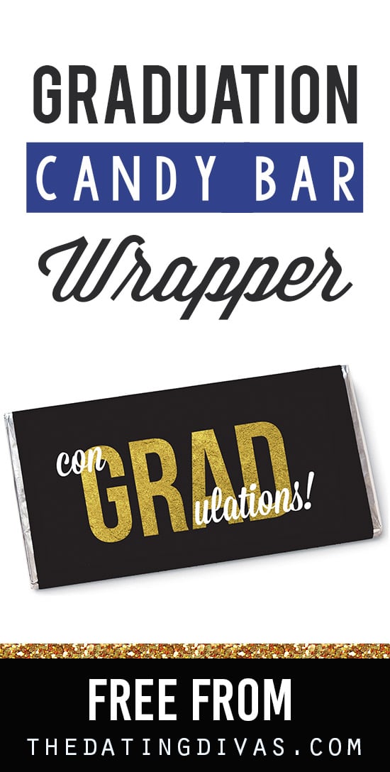 Free Printable Graduation Candy Wrappers