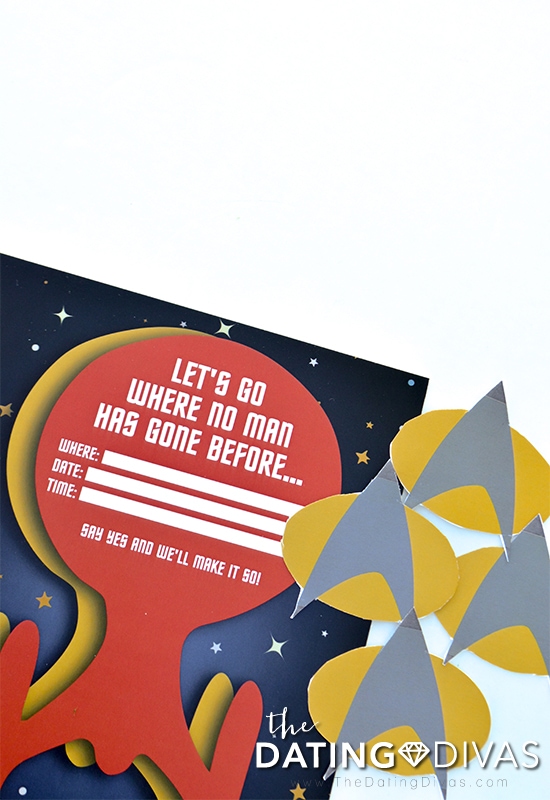 Star Trek Date Night Invitation.