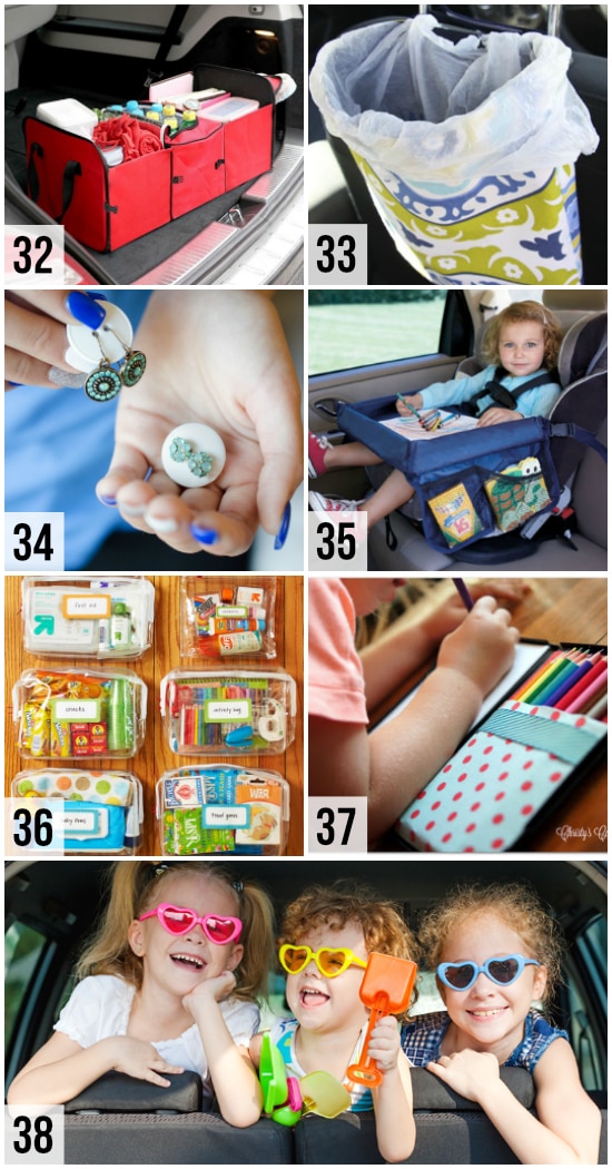 Organization Hacks for Road Trips with Kids