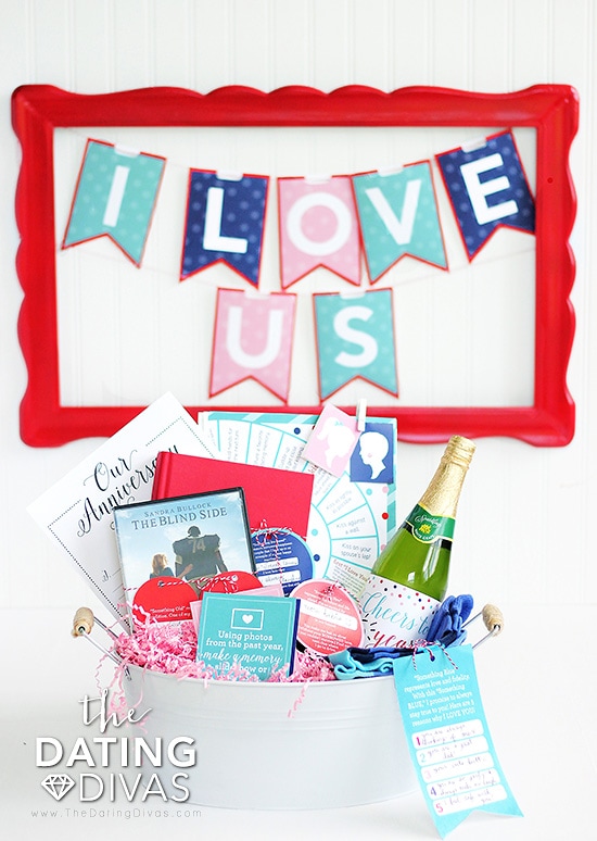 Week-long Love Countdown, cute anniversary idea!