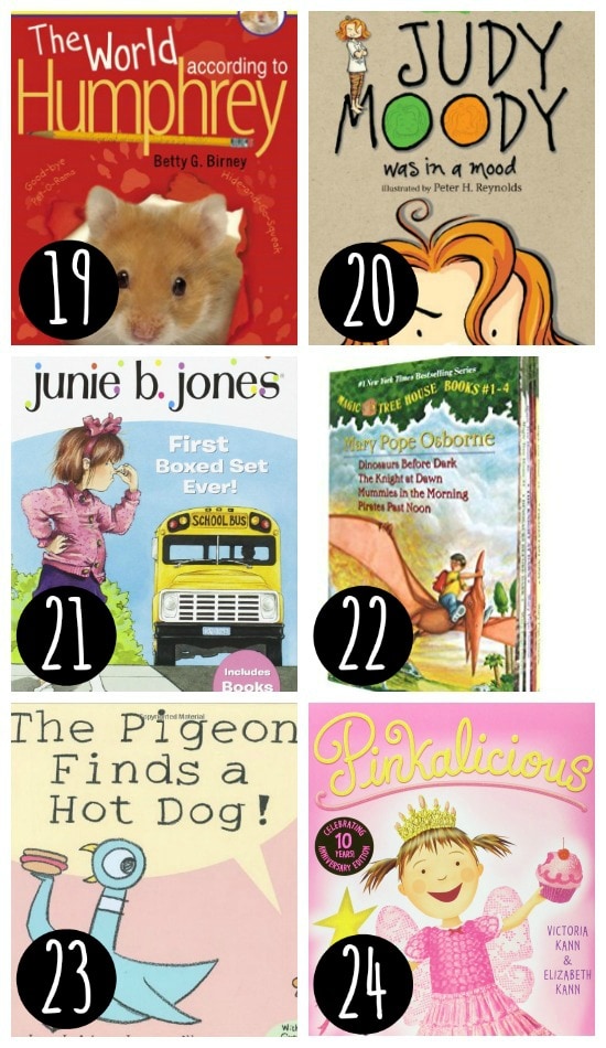 Fun book list for kids! 