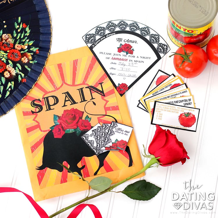 Spain Date Night Printables