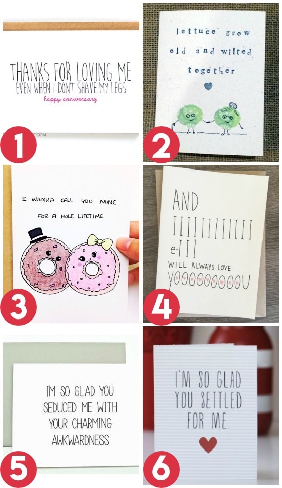 Anniversary Card Ideas For a Spouse