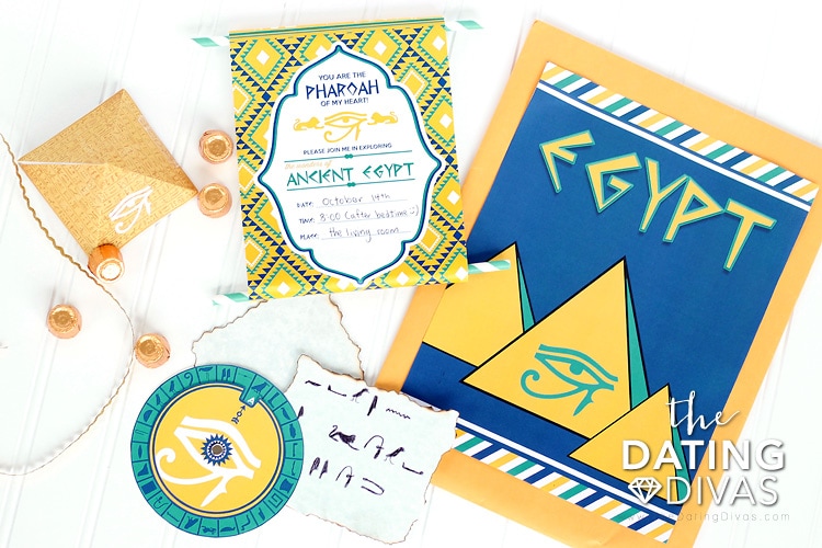 Egypt Date Night Printables