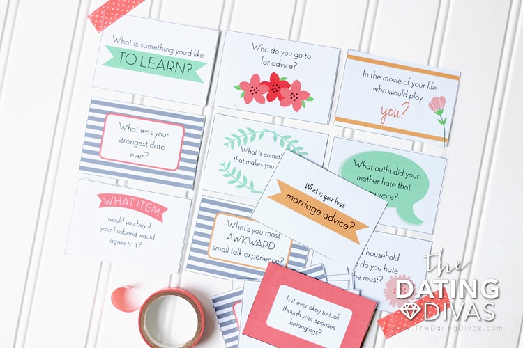 Question cards and conversation starters will get you chatting this National Girlfriends Day. | The Dating Divas