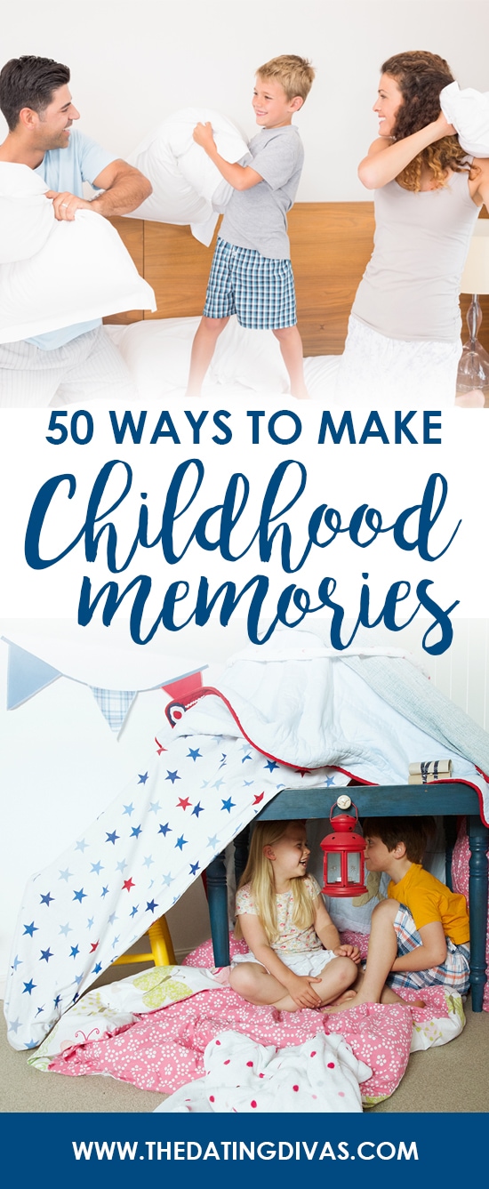 Make memories with your kids today!