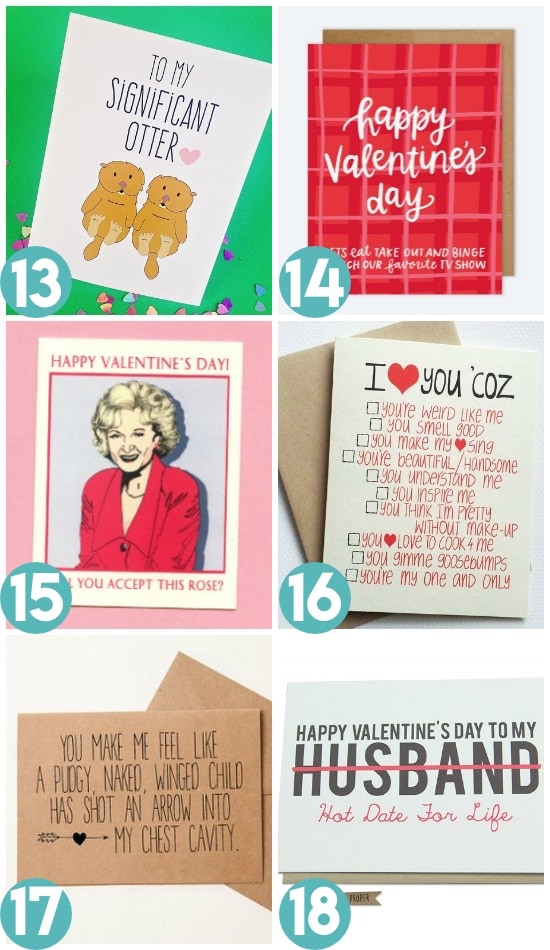 Funny Valentine Card Ideas For Spouse