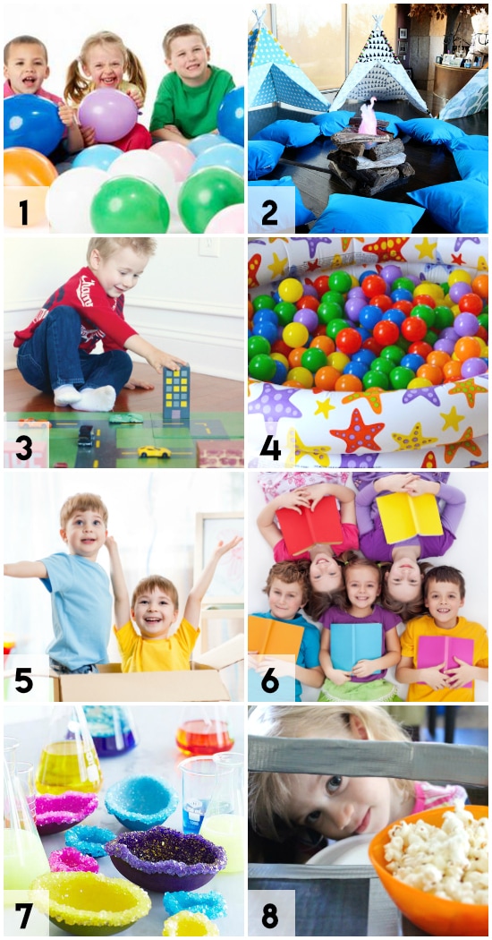Indoor Playdate Ideas