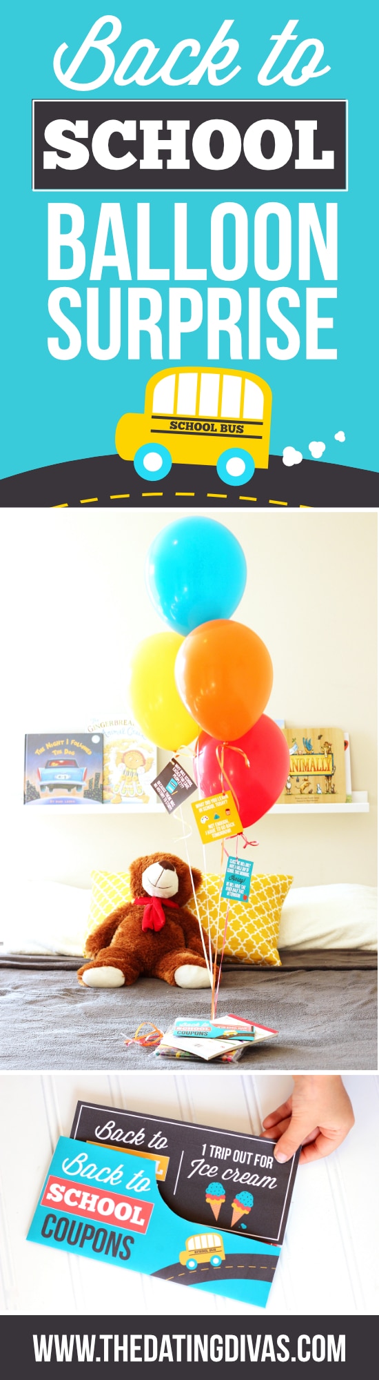 Back to School Balloon Surprise