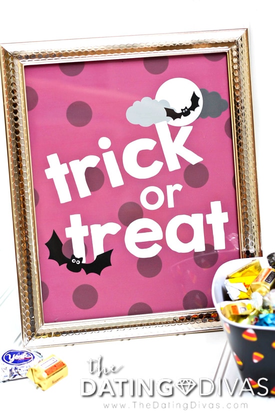 Trick or Treat Printable Art