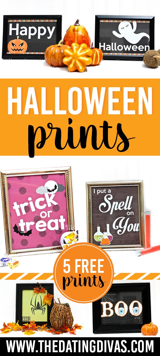 FREE Printable Halloween Prints   The Dating Divas - 72