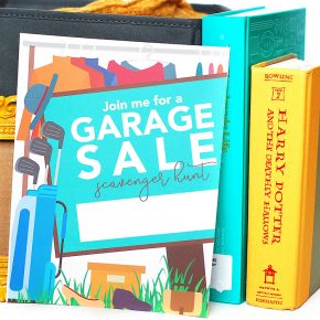 Garage Sale Date Idea