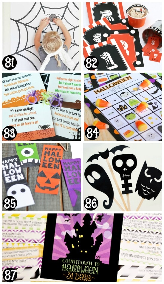 Printable Halloween Activities and Games