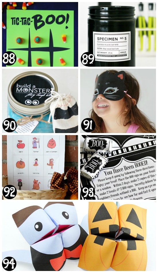 Free Printable Halloween Activities and Games