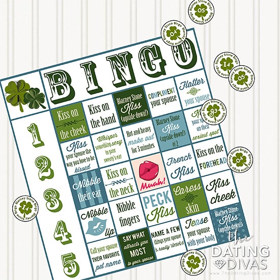 Ireland Date Night Bingo