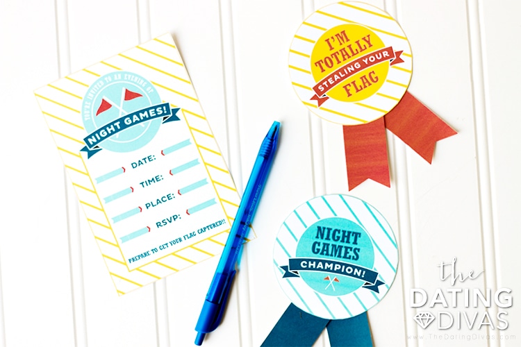 Night Games Date Night Awards Ribbons