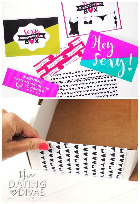 Sexy Subscription Box Printables