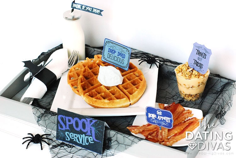 Spook Service Halloween Breakfast In Bed Idea