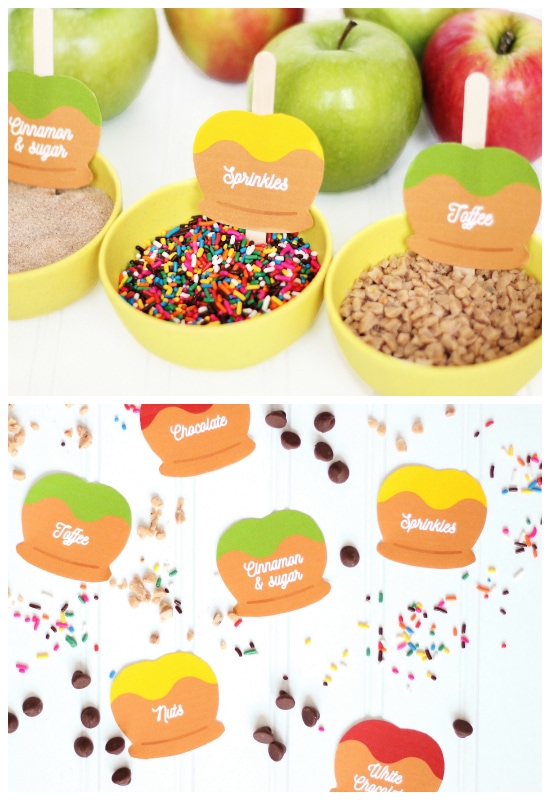 Make your own caramel apples