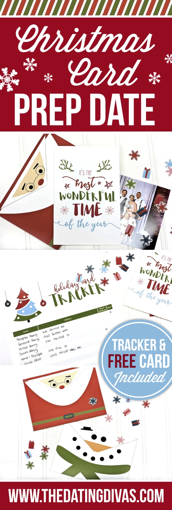 Christmas Card Prep Date