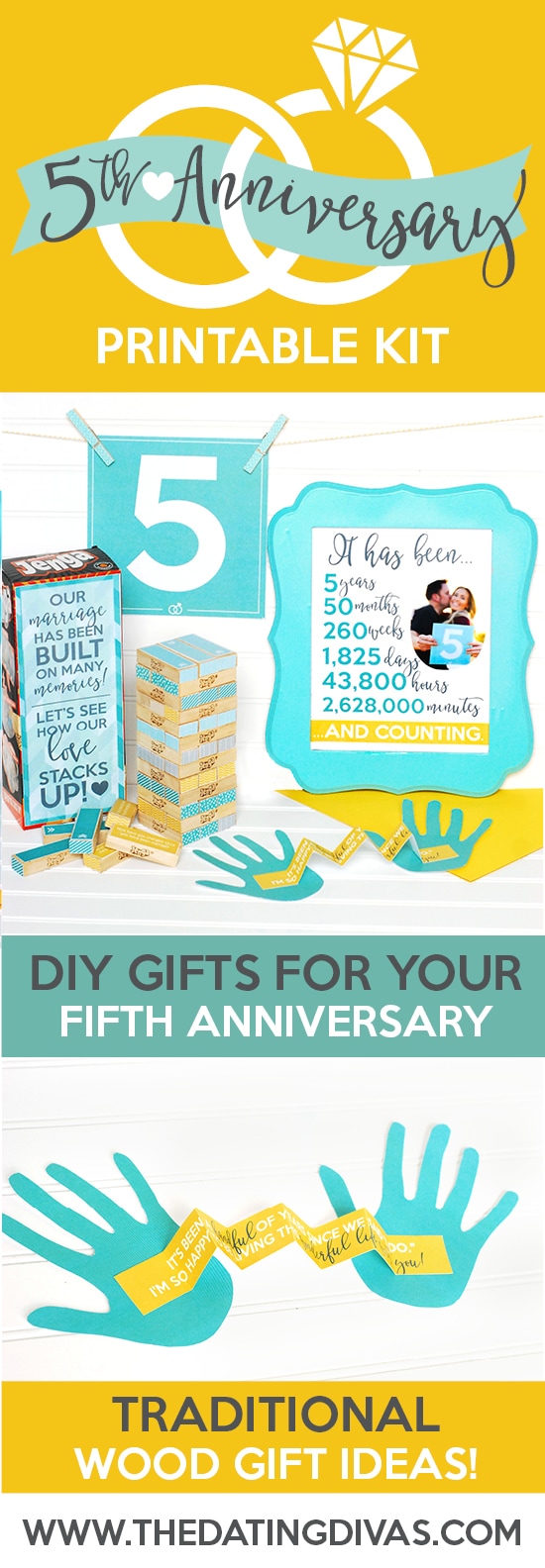 Fifth Year Anniversary Gift Ideas