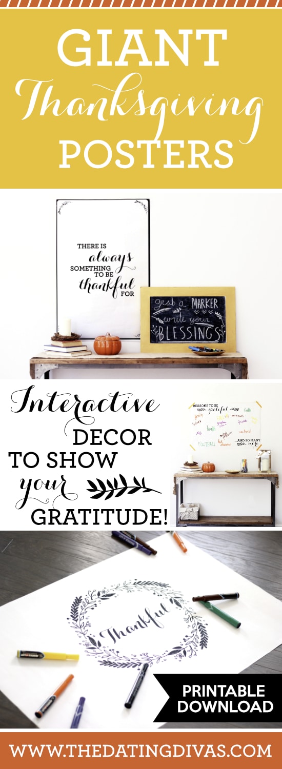 Gratitude Thanksgiving Signs & Posters