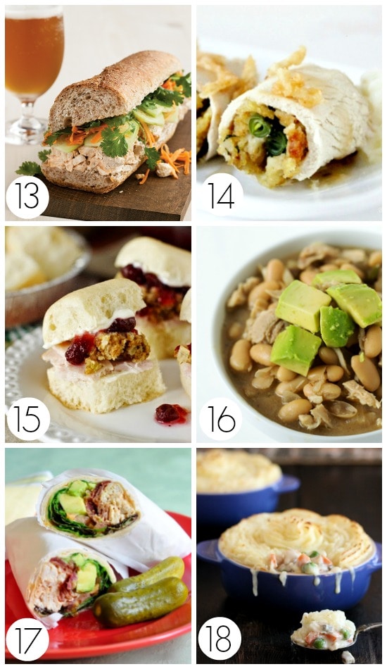 Leftover Thanksgiving Turkey Recipes