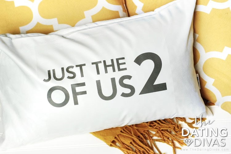 Second Anniversary Pillow Gift Idea