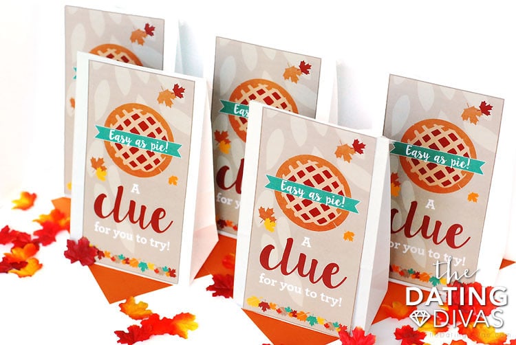 Thanksgiving Scavenger Hunt Bags