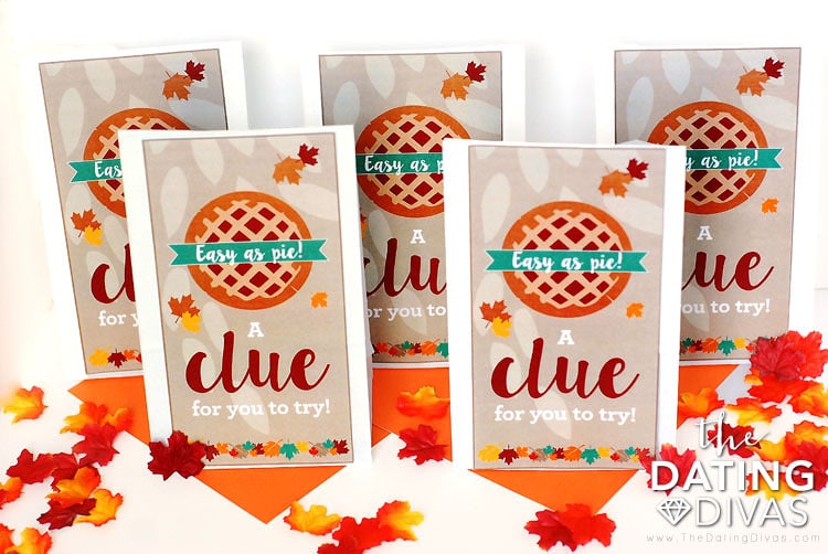 Thanksgiving Treasure Hunt Clue Bags