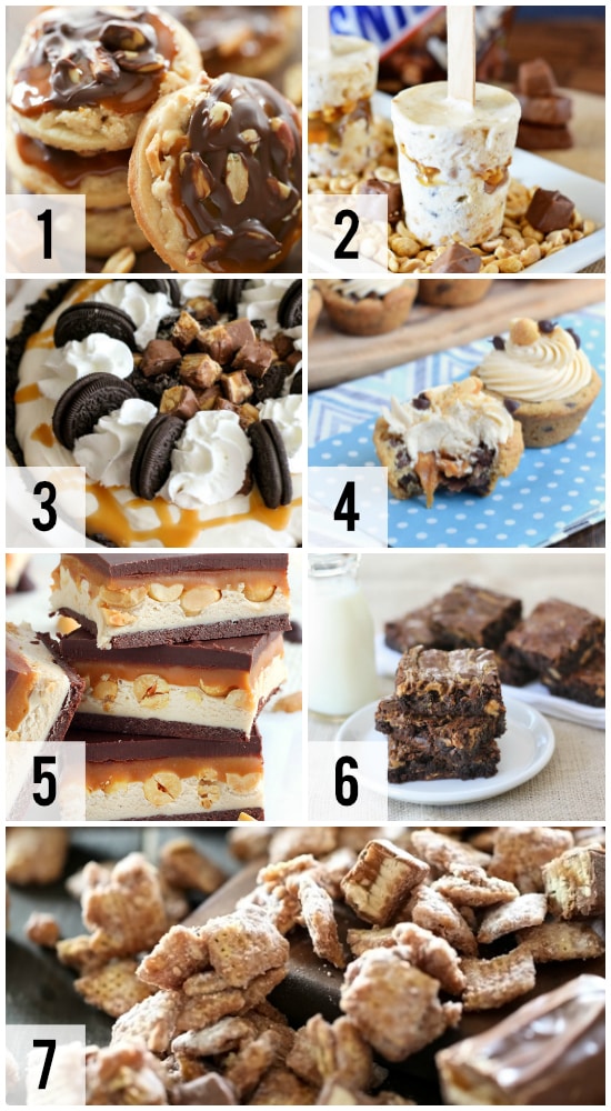 Snickers Inspired Recipes