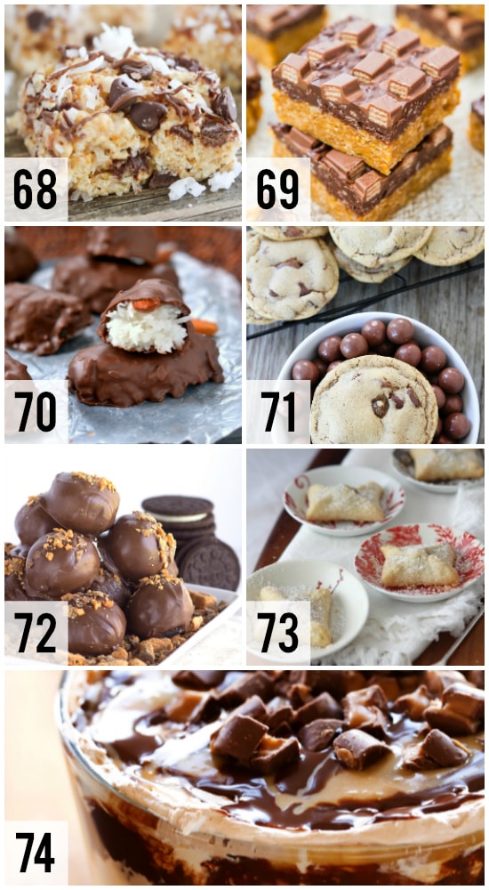 Recipes with Candy Bars