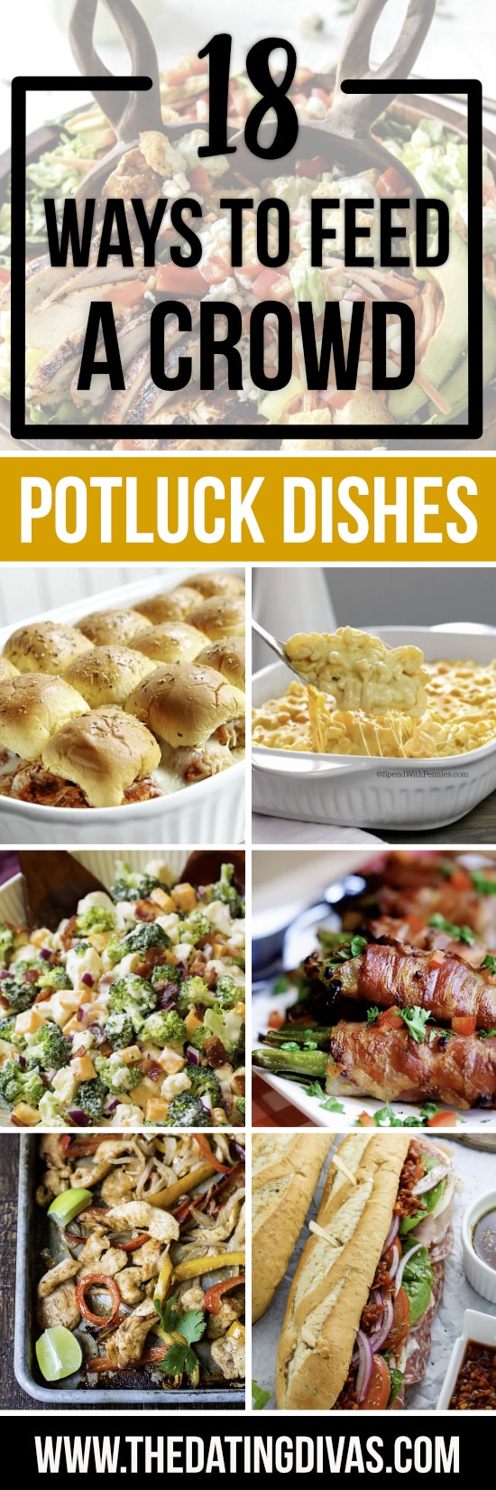 Potluck Dishes for a Crowd