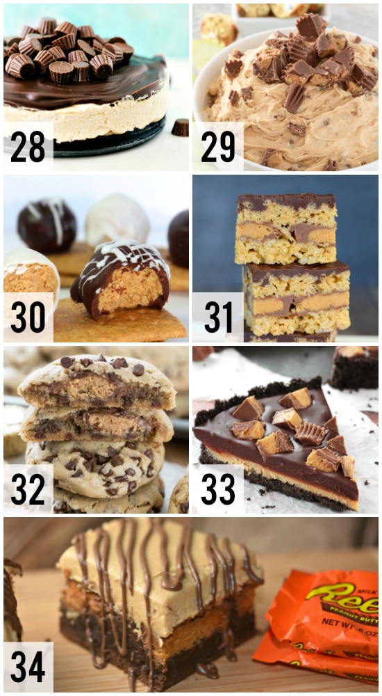 Reese's Inspired Desserts