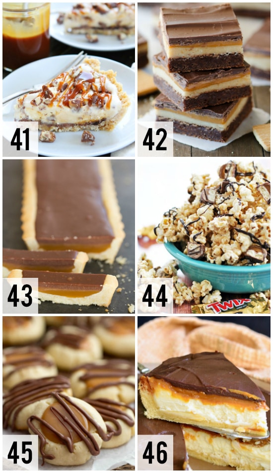 Twix Inspired Recipes