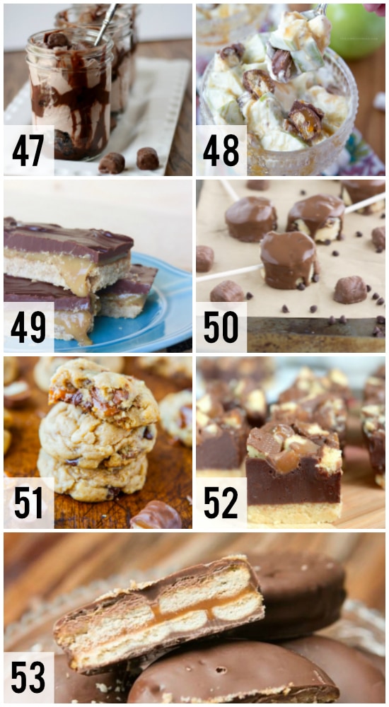 Recipes Inspired by Twix