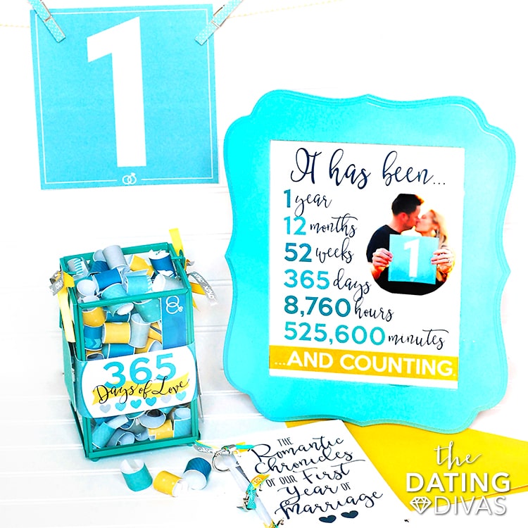 First Anniversary Printable Kit